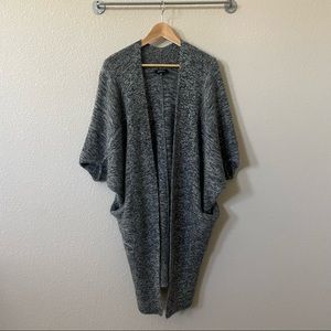 Babaton Aritzia Javier Italian Mohair Blend Cardigan Sweater Coat Cocoon Sz:S/M